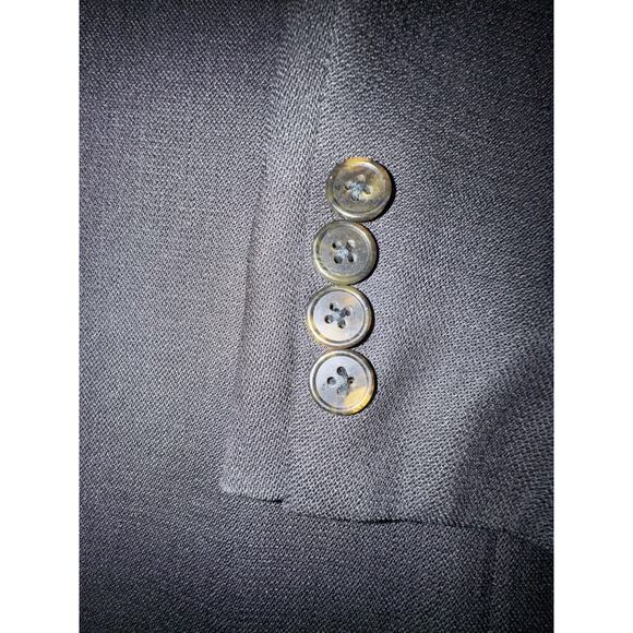 Joseph Abboud 100% Wool Black Three Button Single Breasted Blazer Men’s Sz 41L - Picture 10 of 10